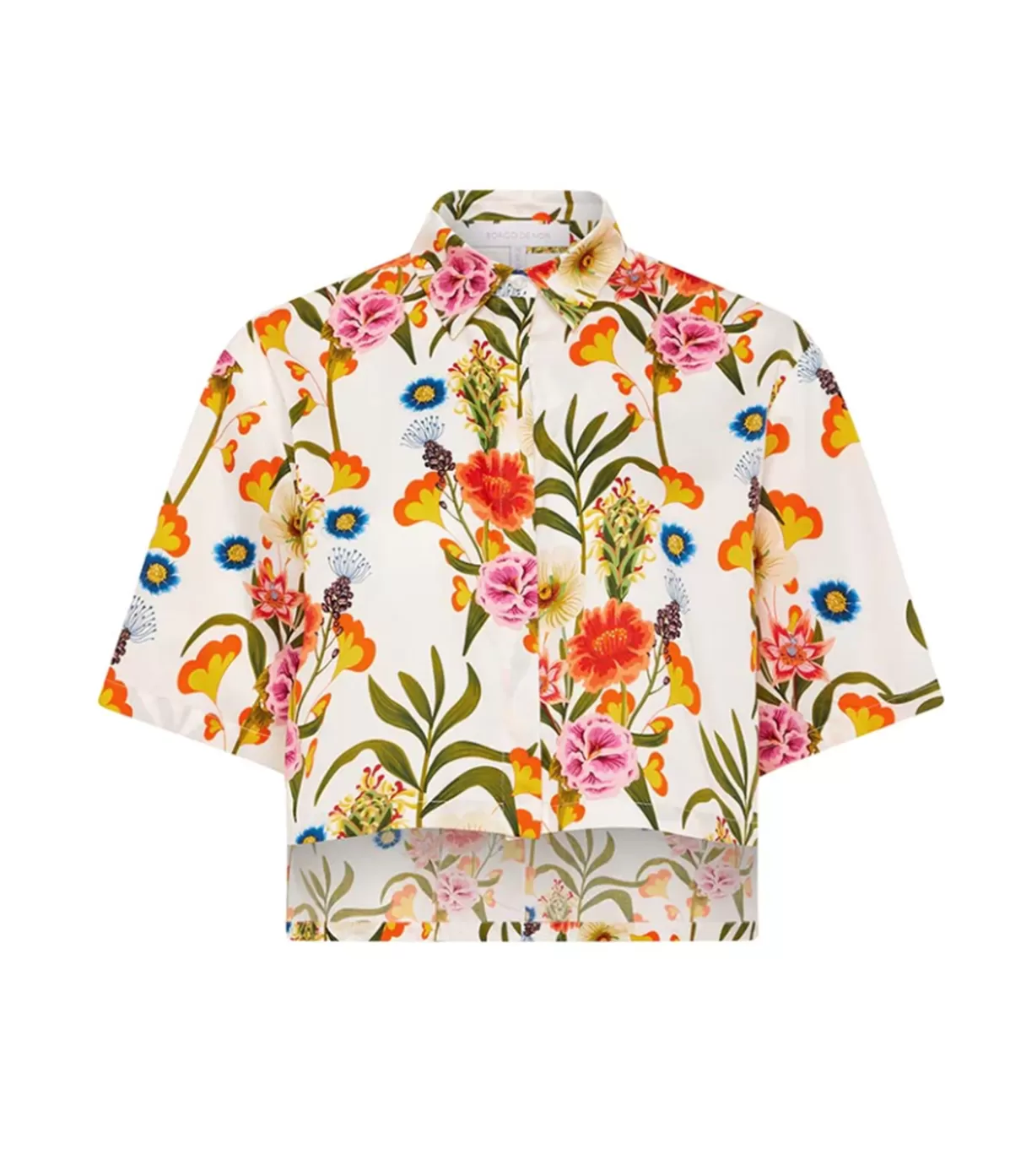 Borgo De Nor Alani Cotton Shirt in Vila Floral Best Sale