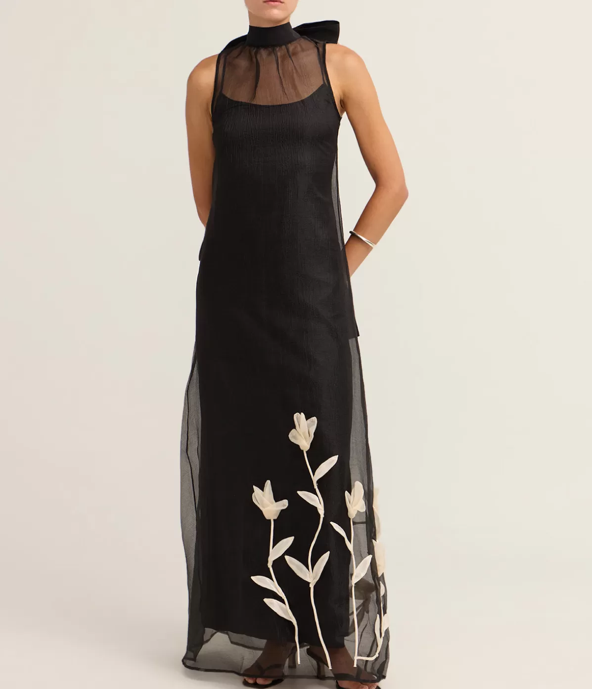 Staud Albee Dress in Black Discount