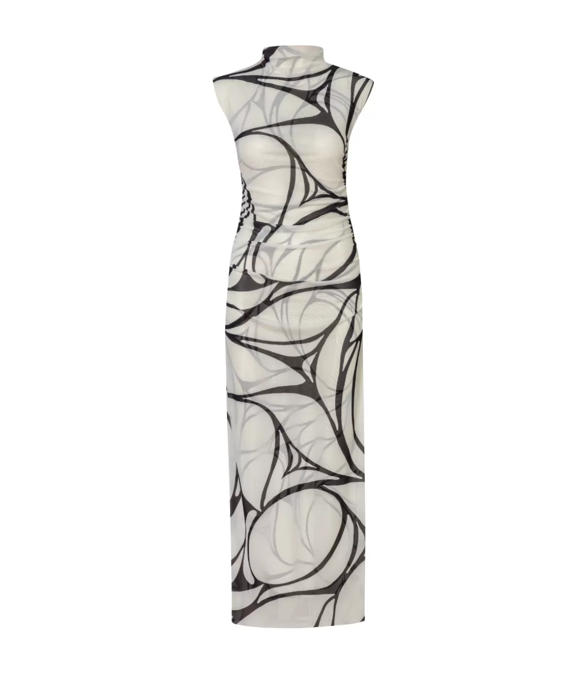 Cala De La Cruz Alma Dress in Black and White Outlet