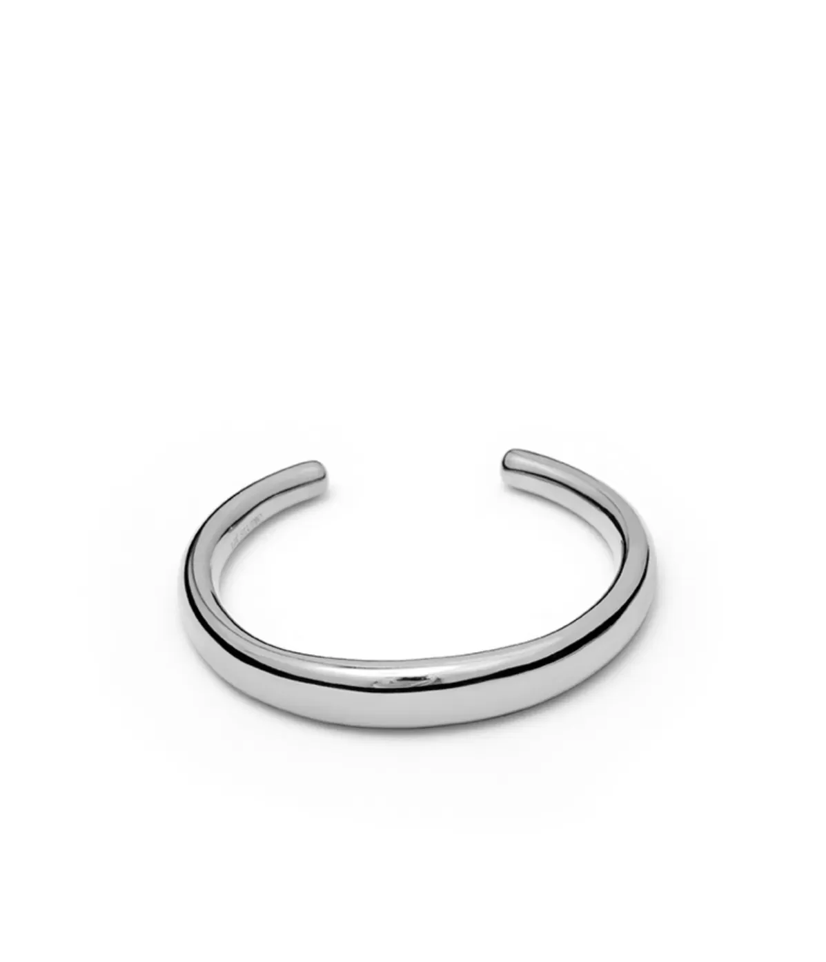 Lie Studio Amanda Bangle in Silver Best