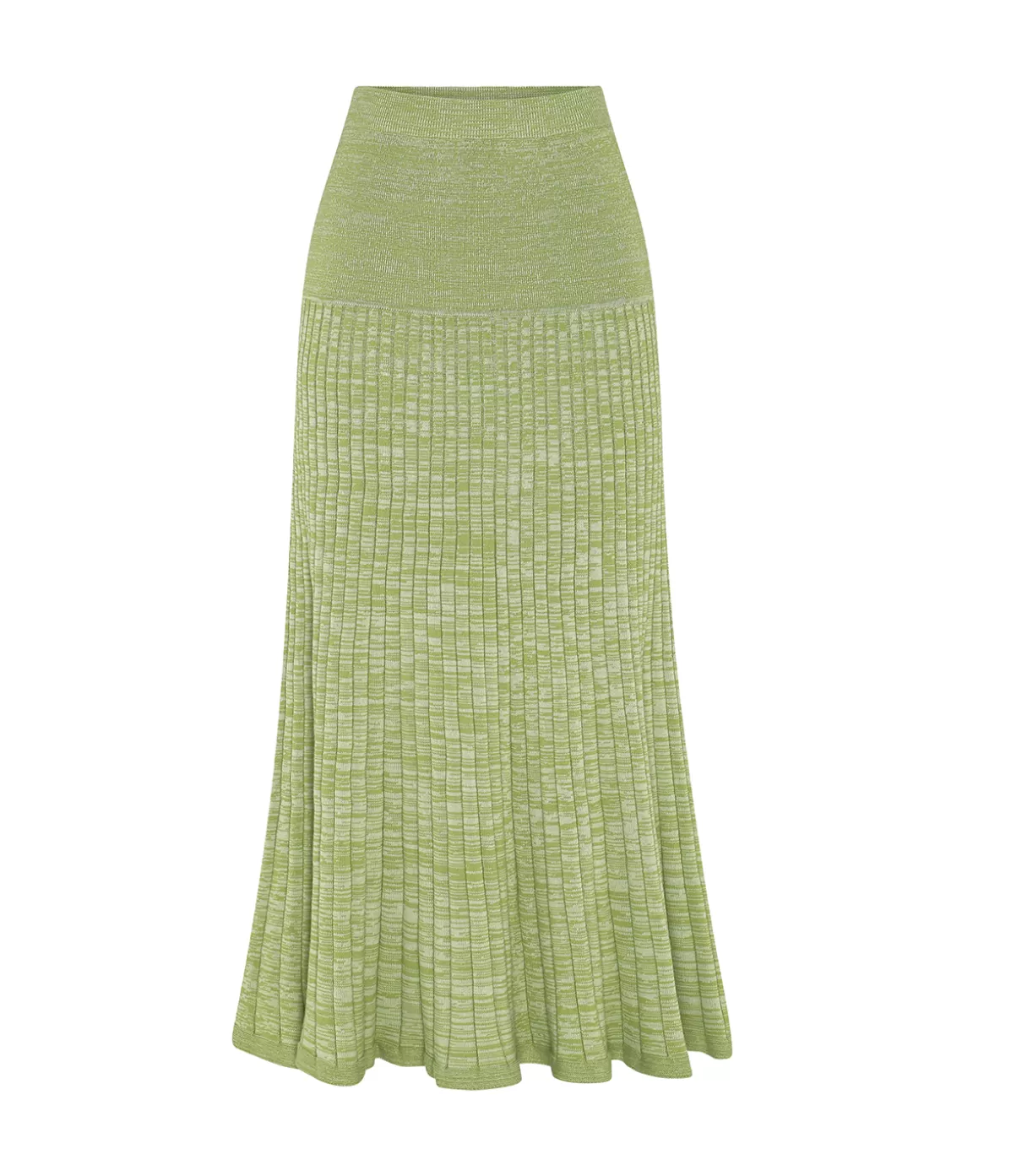 Anna Quan Amber Maxi Skirt in Pesto Best Sale