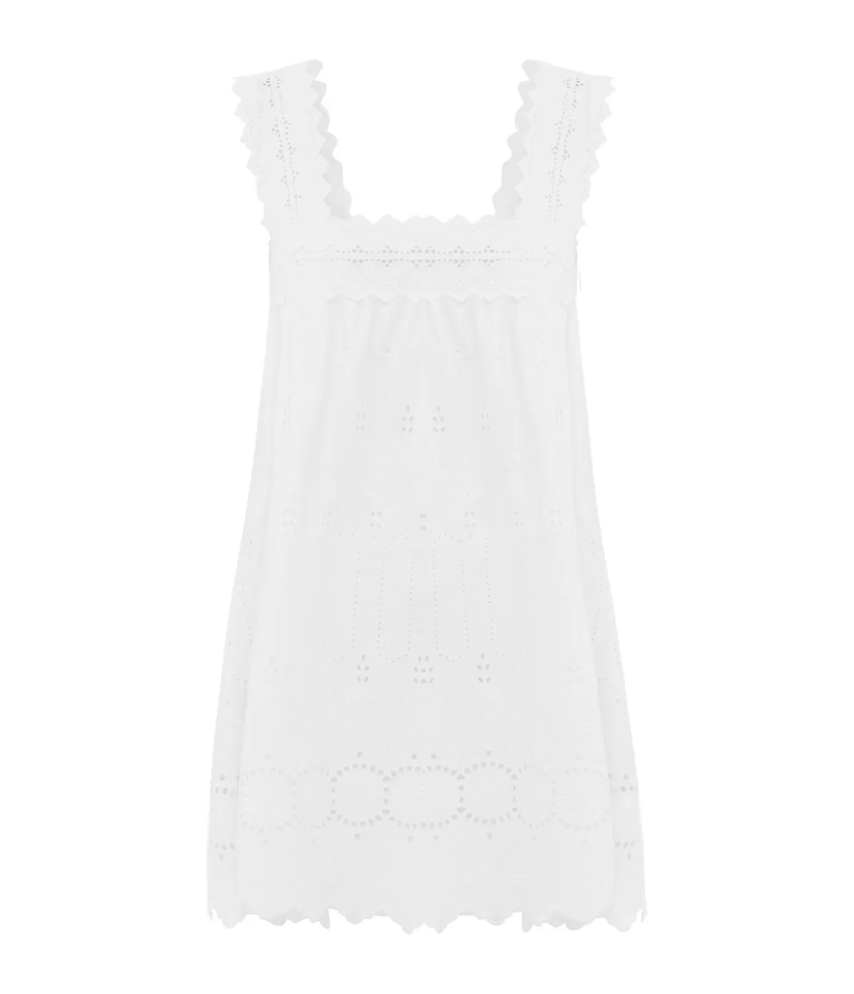 Posse Amelia Mini Dress in Vintage White Best