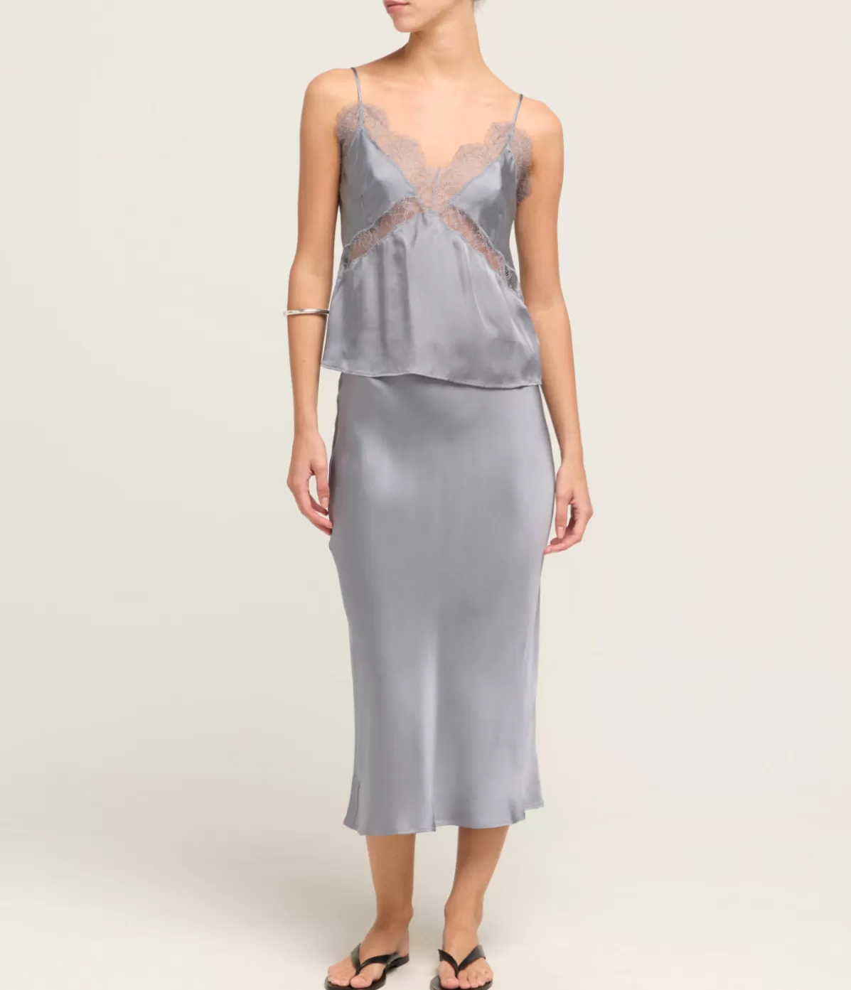 Anine Bing Amelie Camisole in Grey Fashion