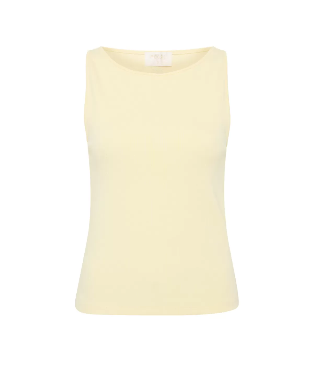 Posse Axel Boat Singlet in Butter Yellow Cheap