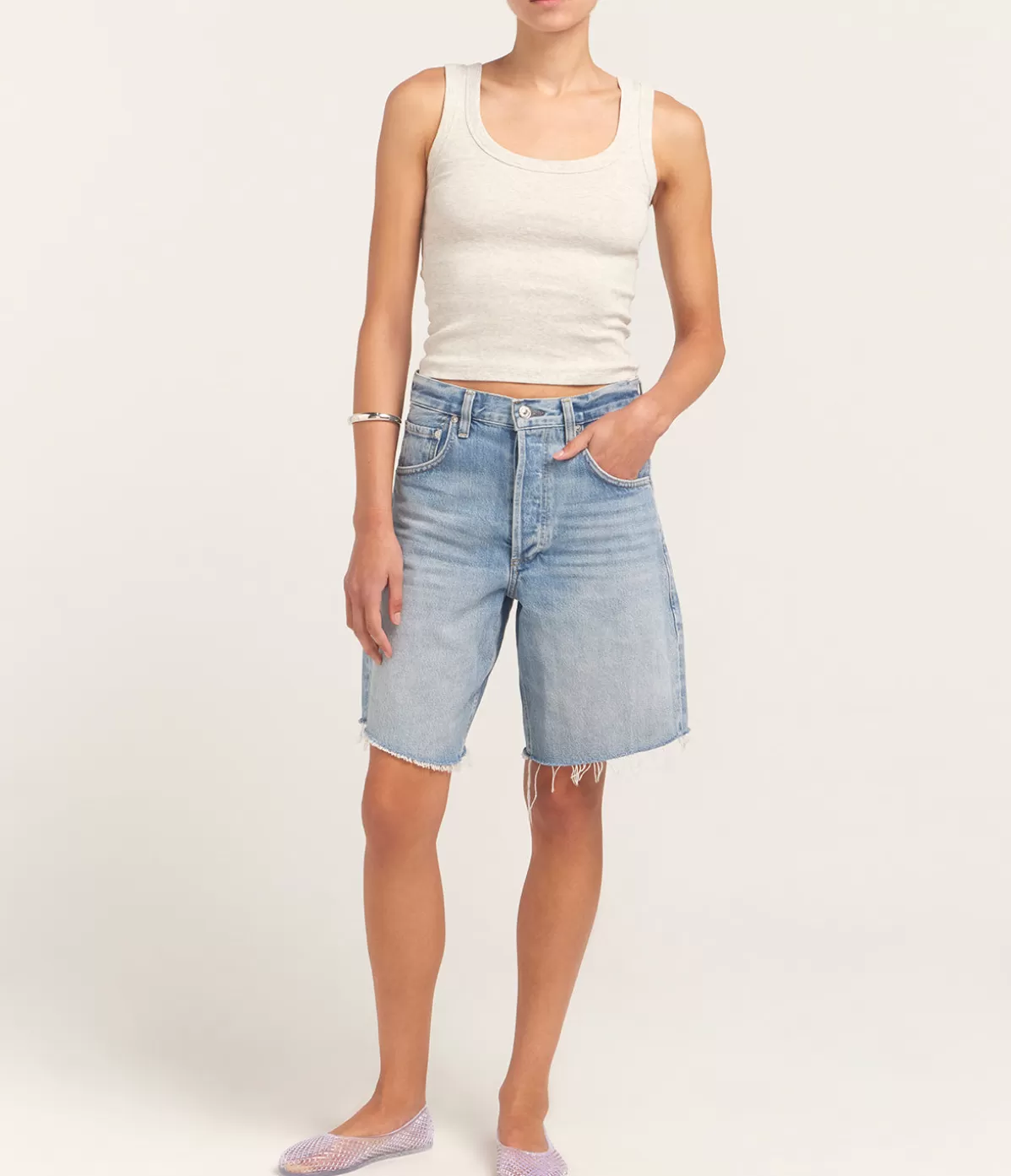 Citizens of Humanity Ayla Organic Cotton Short in Gemini New