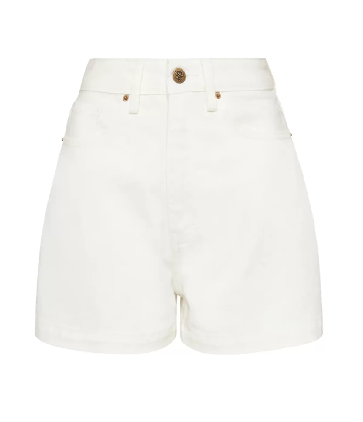 Posse Bailey Denim Short in Vintage White Flash Sale