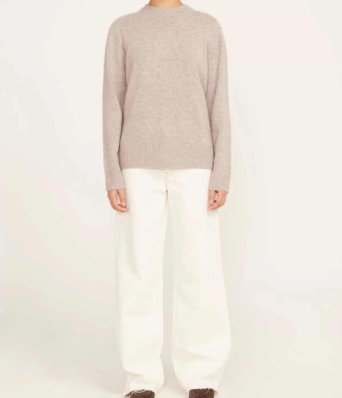 Loulou Studio Baltra Cashmere Sweater in Bloom Melange Sale