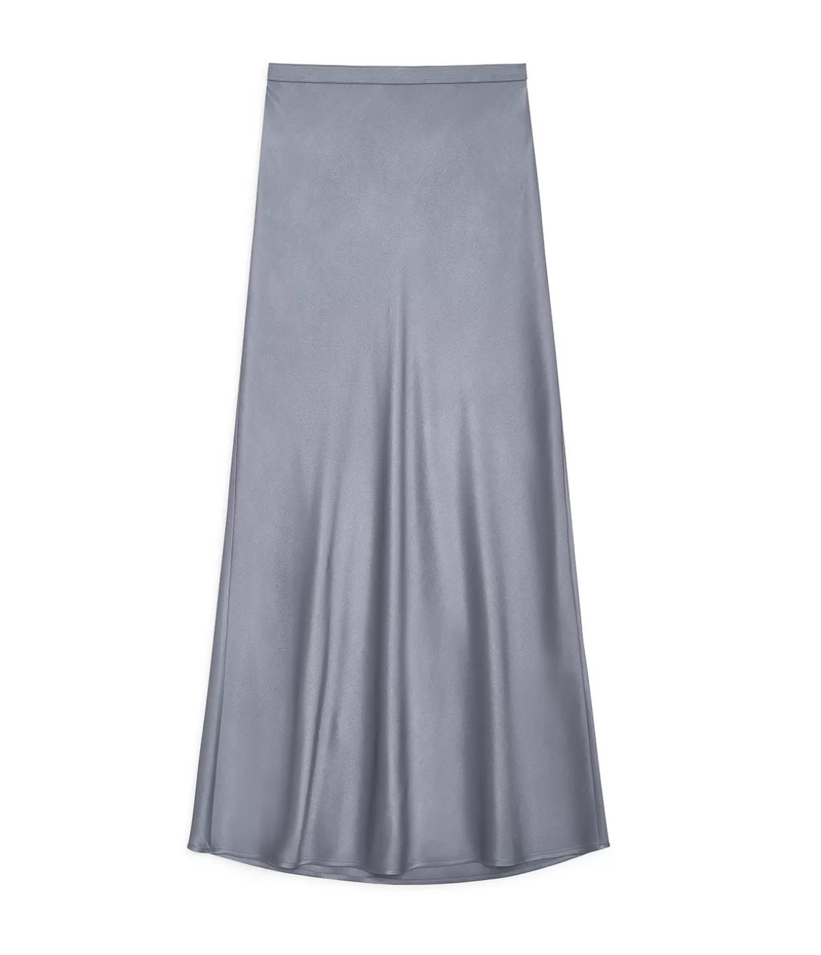 Anine Bing Bar Silk Skirt in Grey Cheap