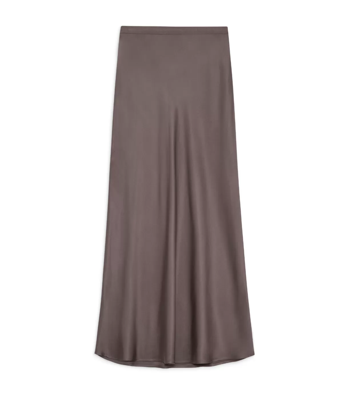 Anine Bing Bar Silk Skirt in Iron Cheap