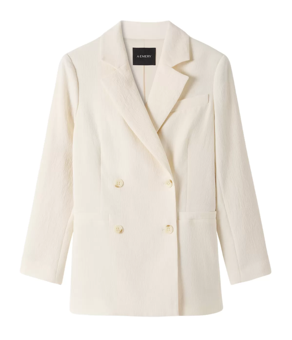 A.Emery Belen Double Breasted Blazer in Oyster New