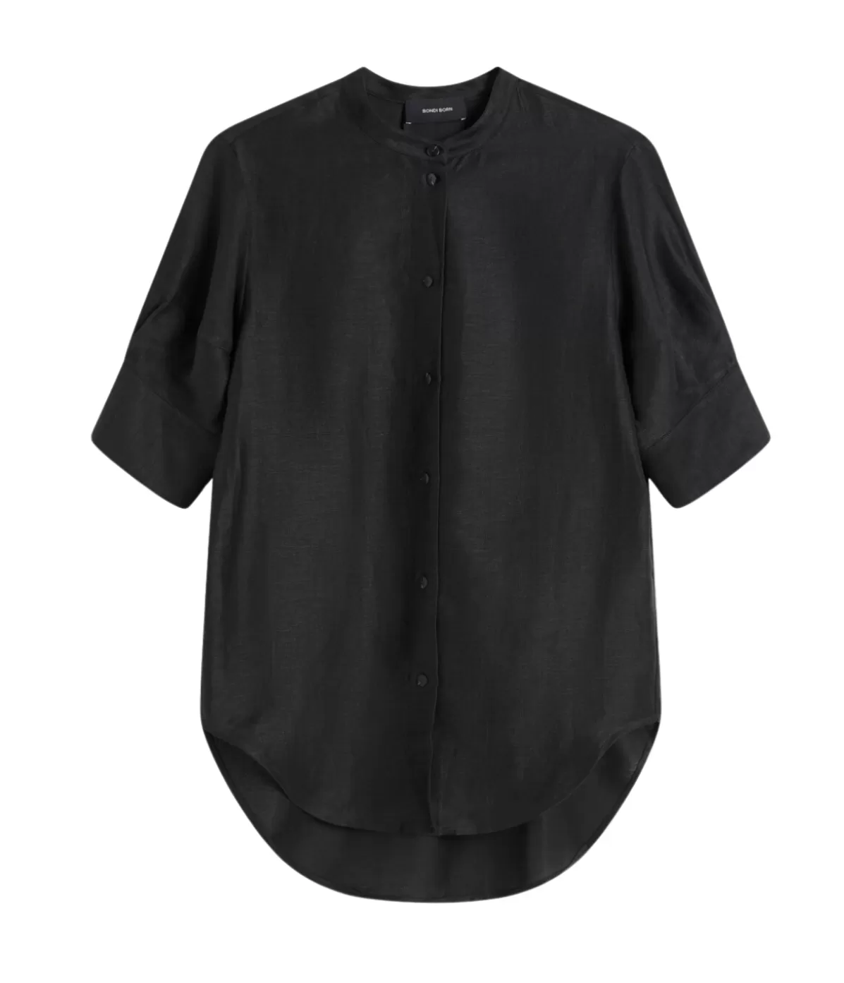 Bondi Born Bormio Short Sleeve Shirt in Black Fashion