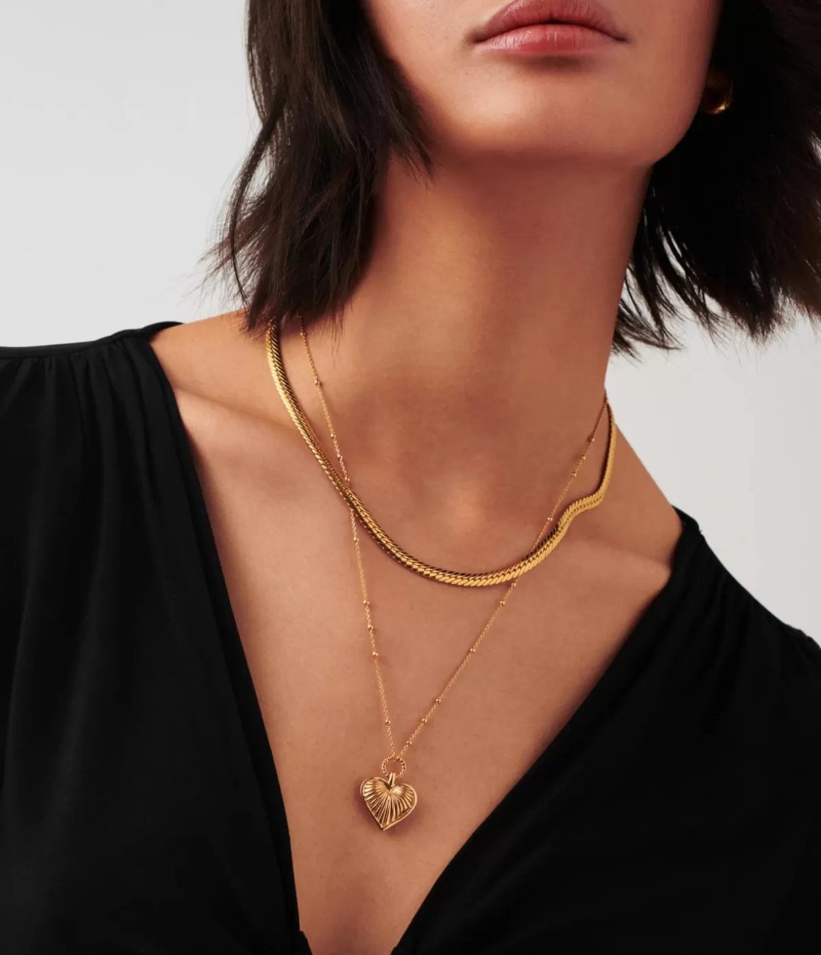 Missoma Camail Chain Necklace in Gold Discount