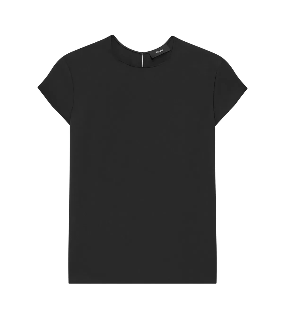 Theory Cap Sleeve Shell Top in Black Store