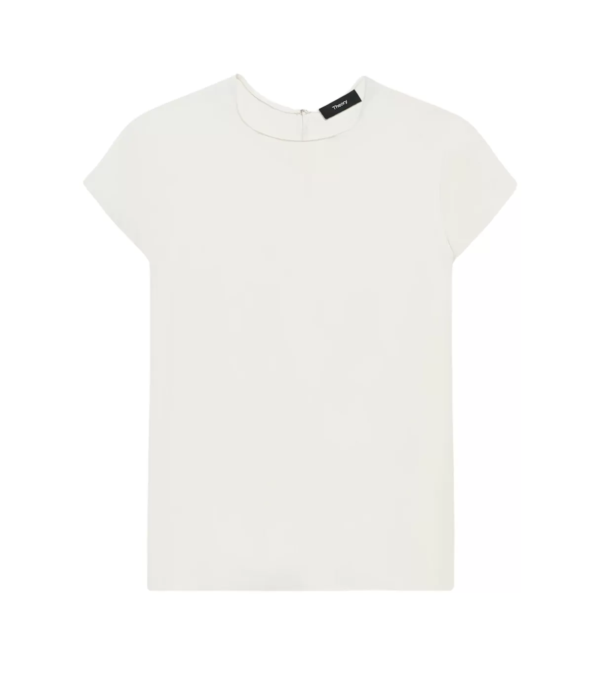 Theory Cap Sleeve Shell Top Ivory Sale