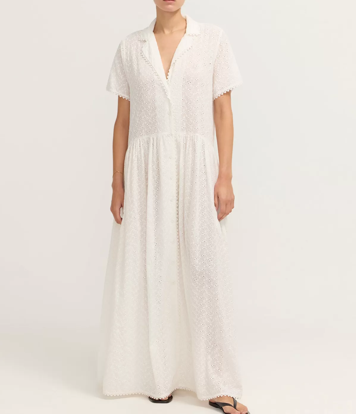 Solaqua Carmelia Button Down Dress Fashion