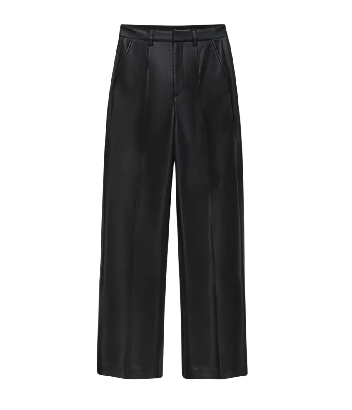 Anine Bing Carmen Recycled Leather Pant in Black Store