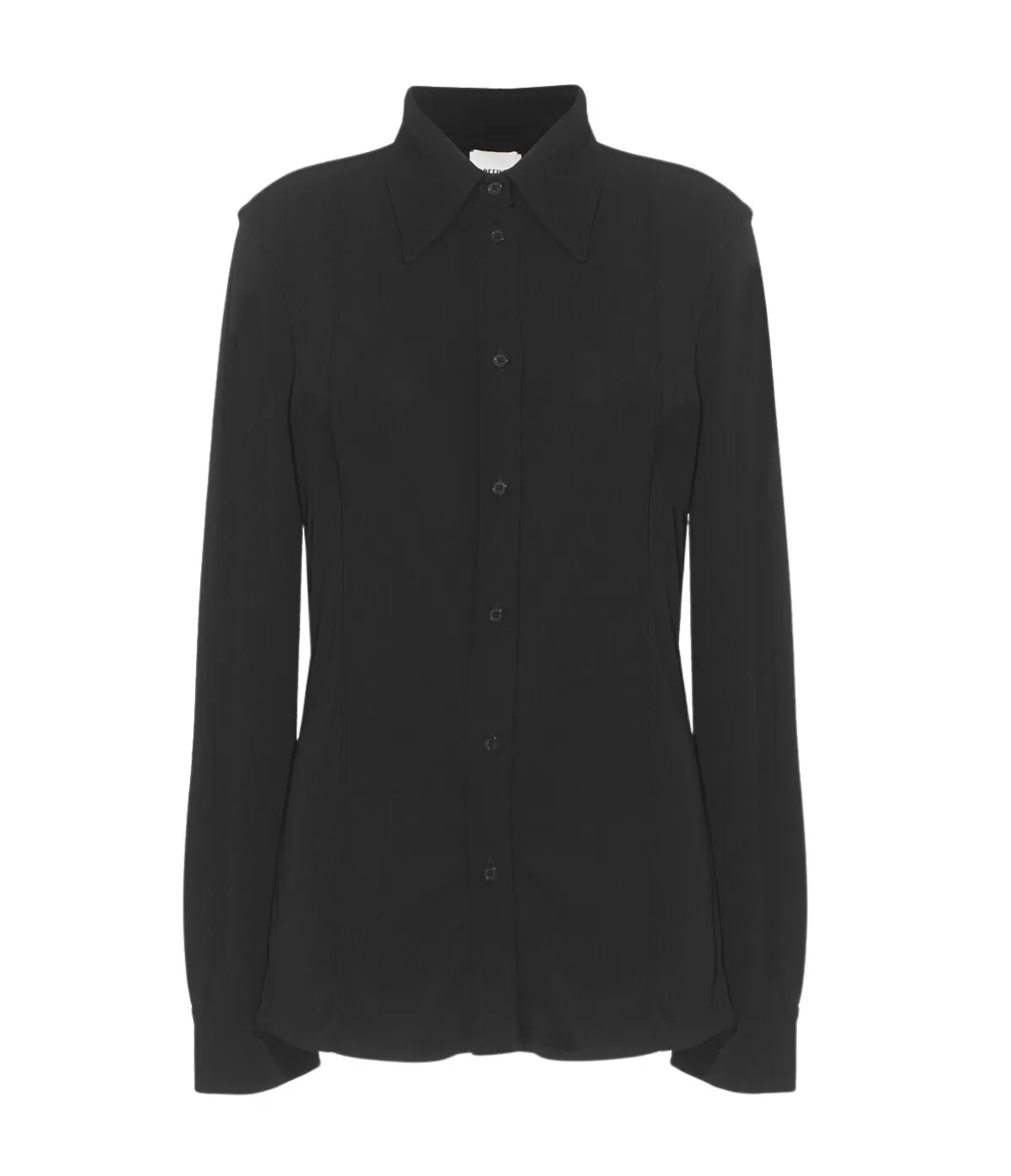 Refine Carol Long Sleeve Jersey Shirt in Black Best