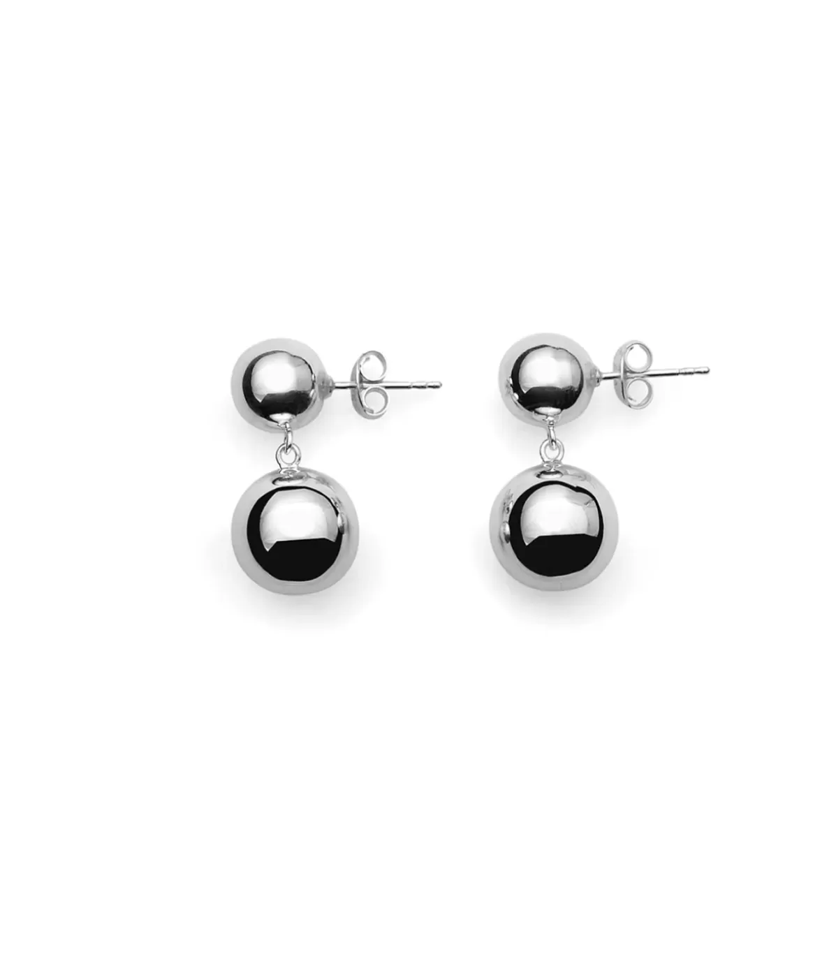 Lie Studio Caroline Droplet Earring in Silver Sale