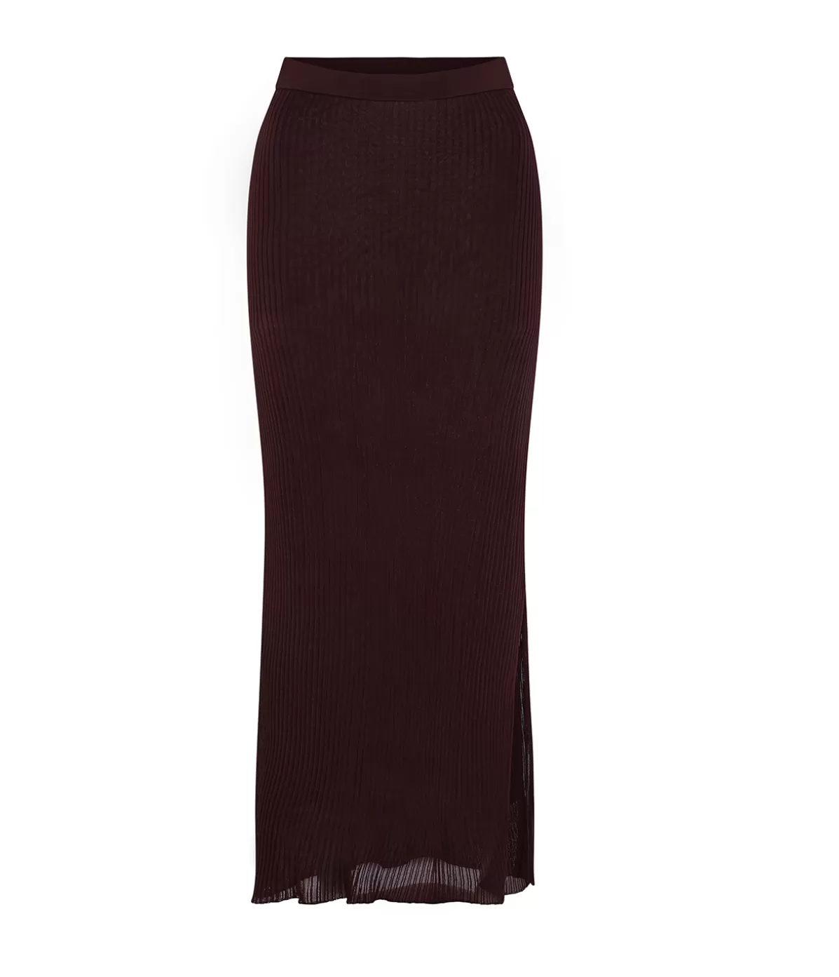 Anna Quan Carrie Midi Skirt in Cocoa Clearance