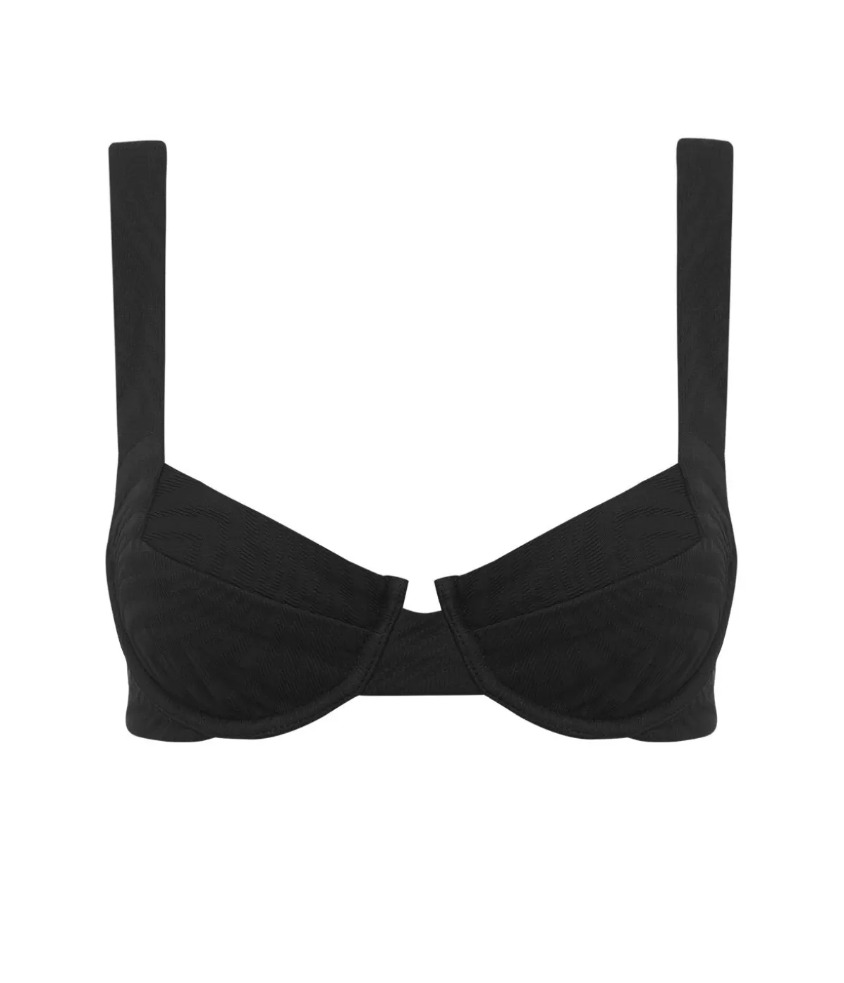 Fella Casanova Bikini Top in Black New