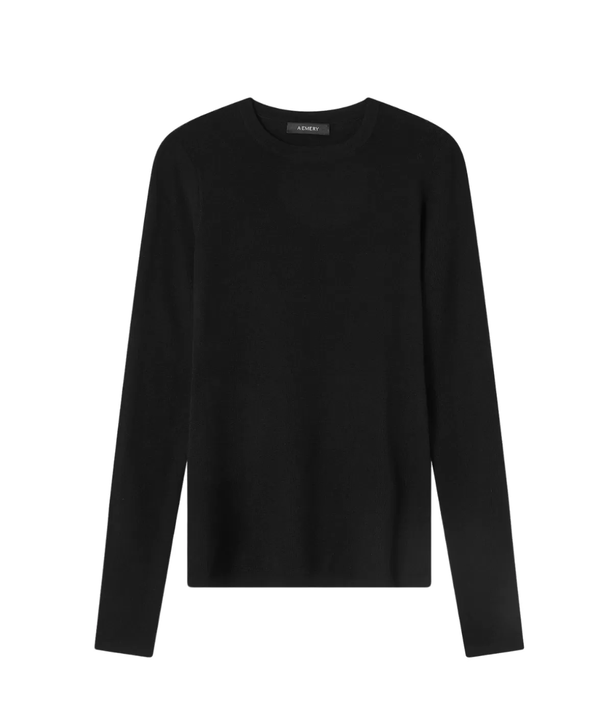 A.Emery Charlie Knit Top in Black Discount