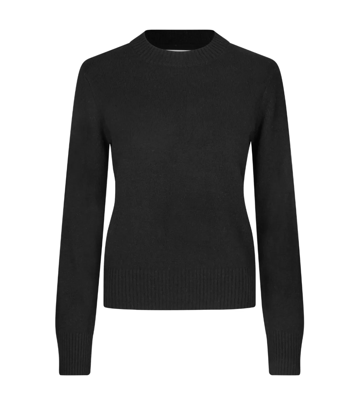 Samsoe Samsoe Charlotte Knit Sweater in Black Sale