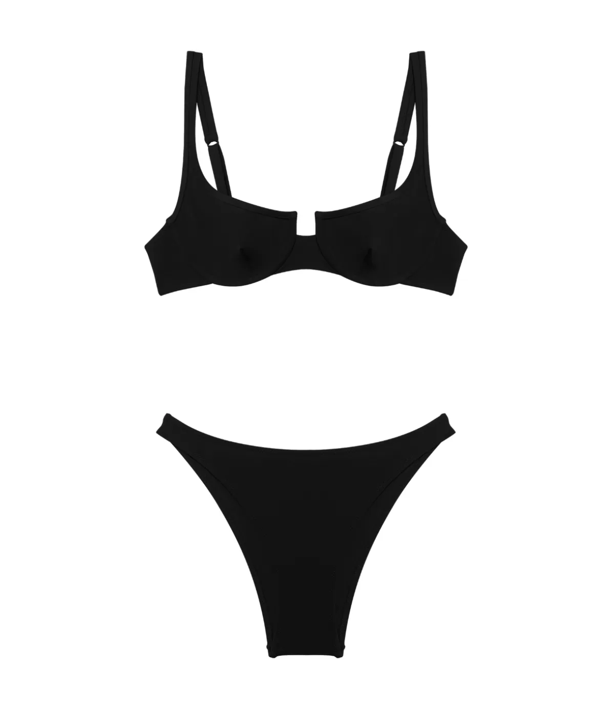 LIDO Cinquantasei Underwire Bikini in Black Best