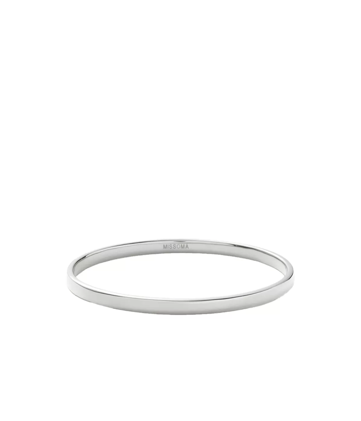 Missoma Classic Bangle in Silver Best Sale