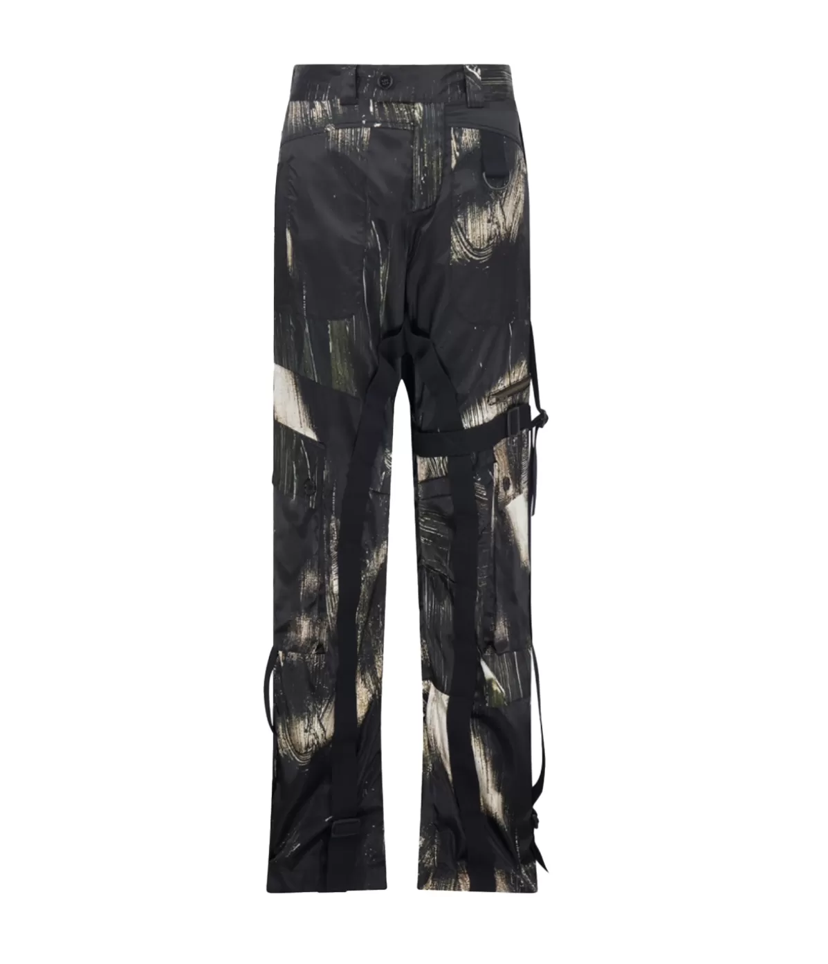 Louisa Ballou Classic Cargo Pants in Painted Black Sale