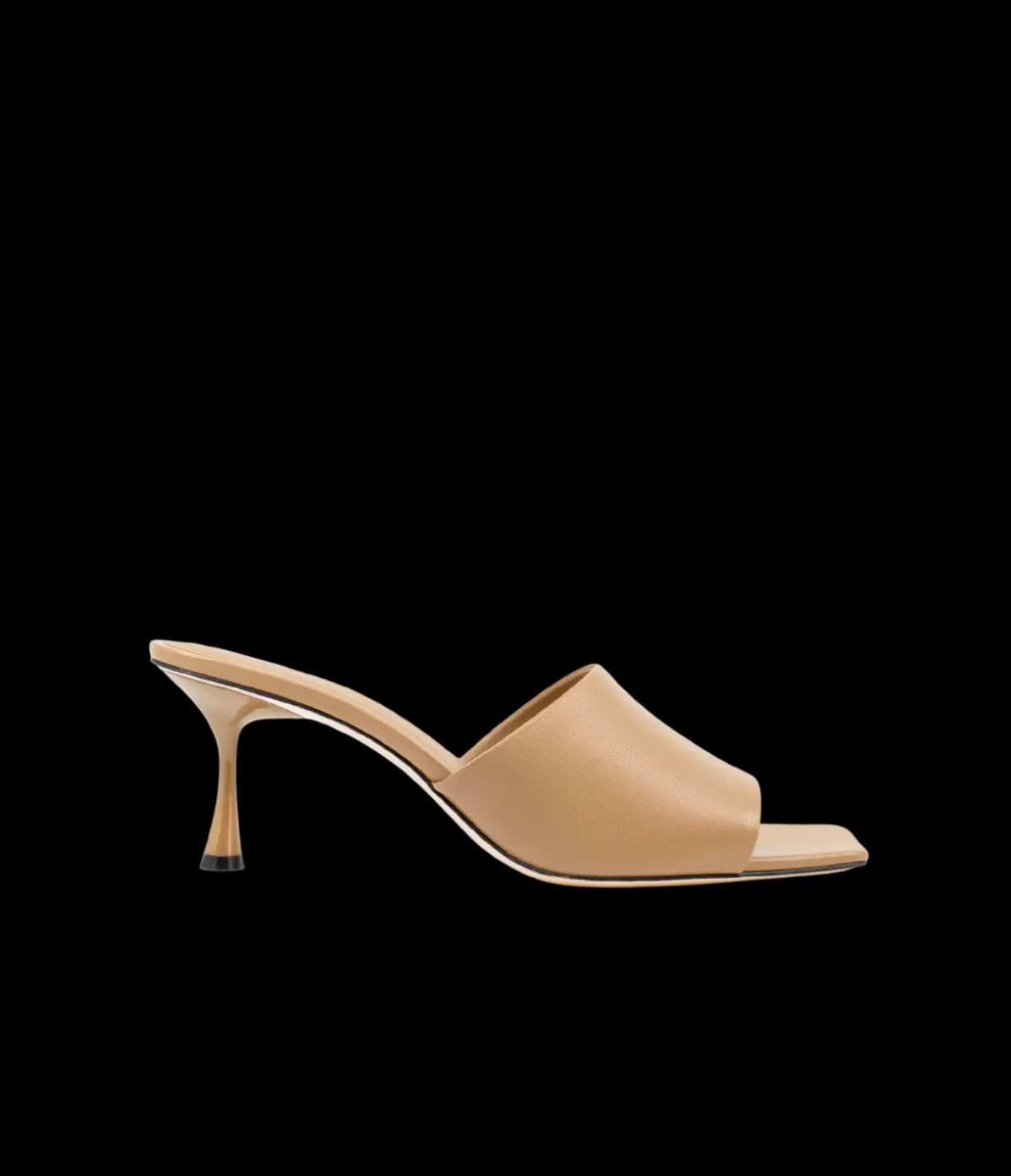 Studio Amelia Classic Mule Heel in Beige Clearance