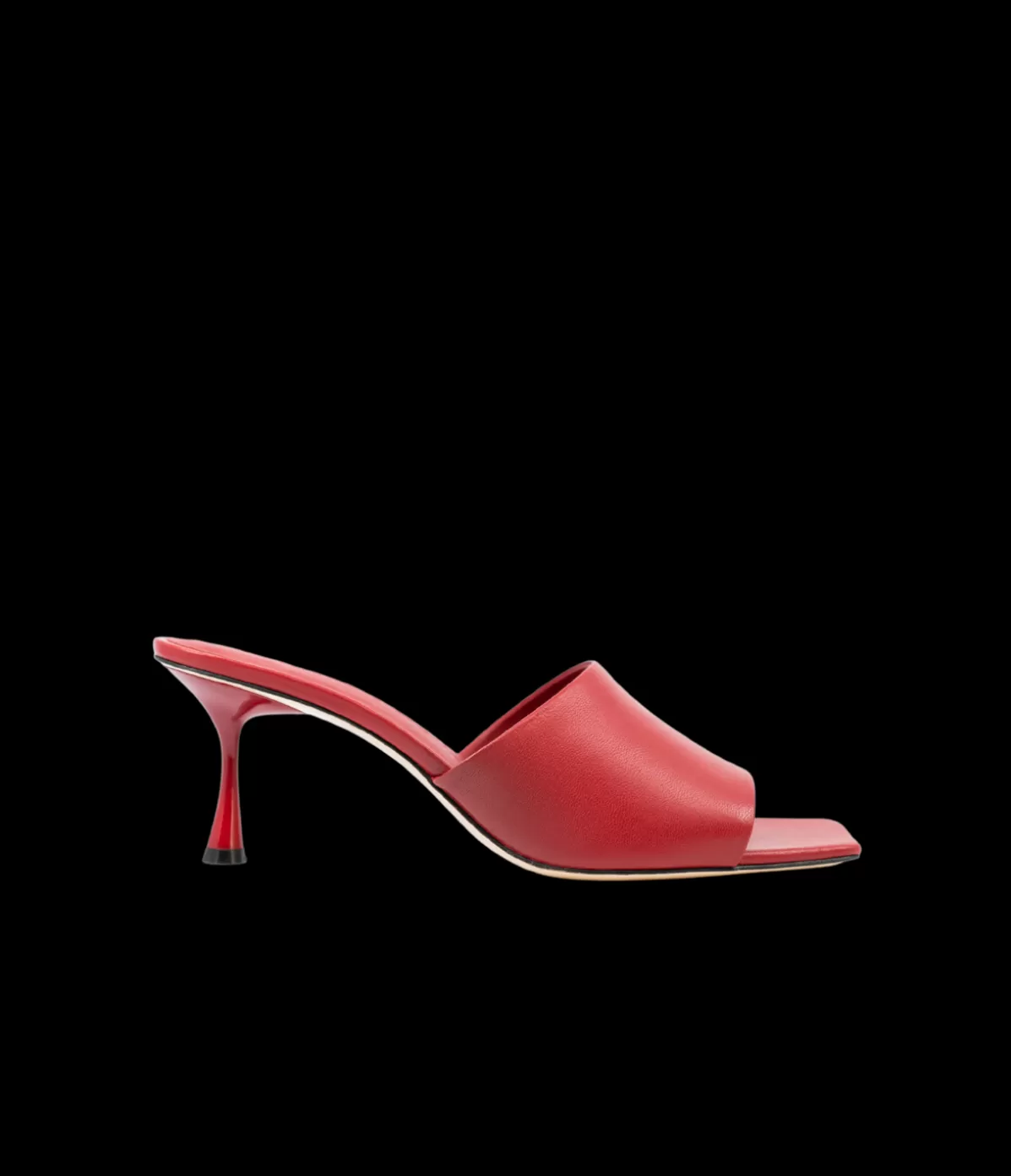 Studio Amelia Classic Mule Heel in Red Online