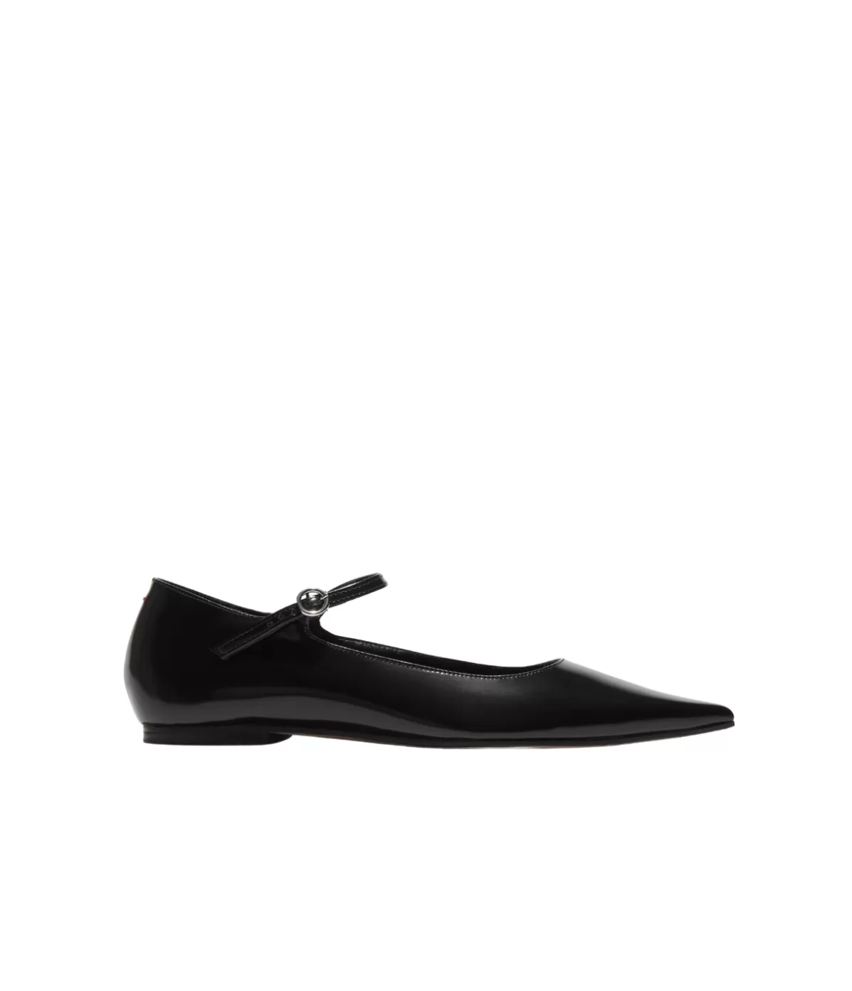 Aeyde Cleo Leather Flat in Black Fashion