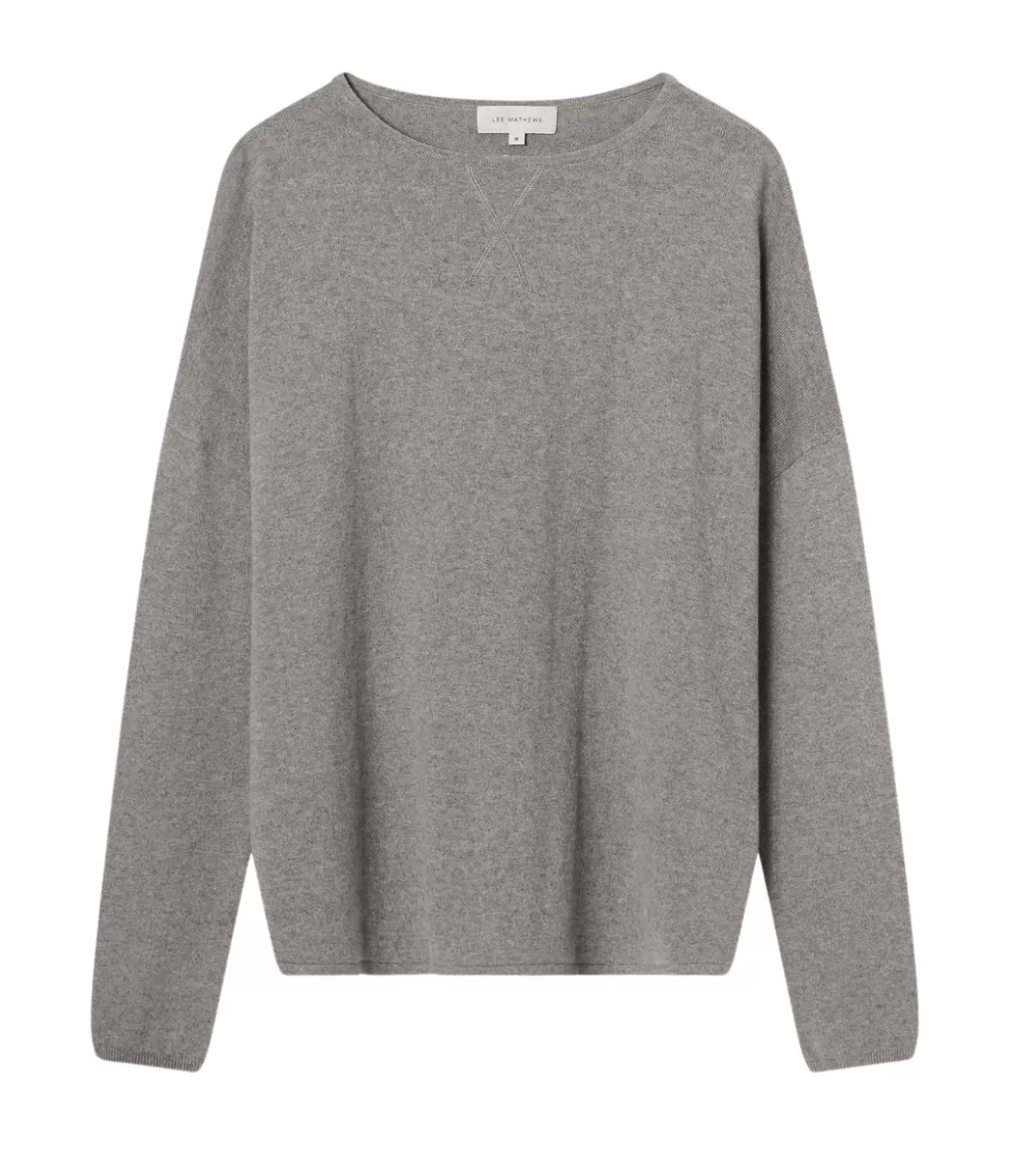 Lee Mathews Cotton Cashmere Long Sleeve Knit in Uniform Sale