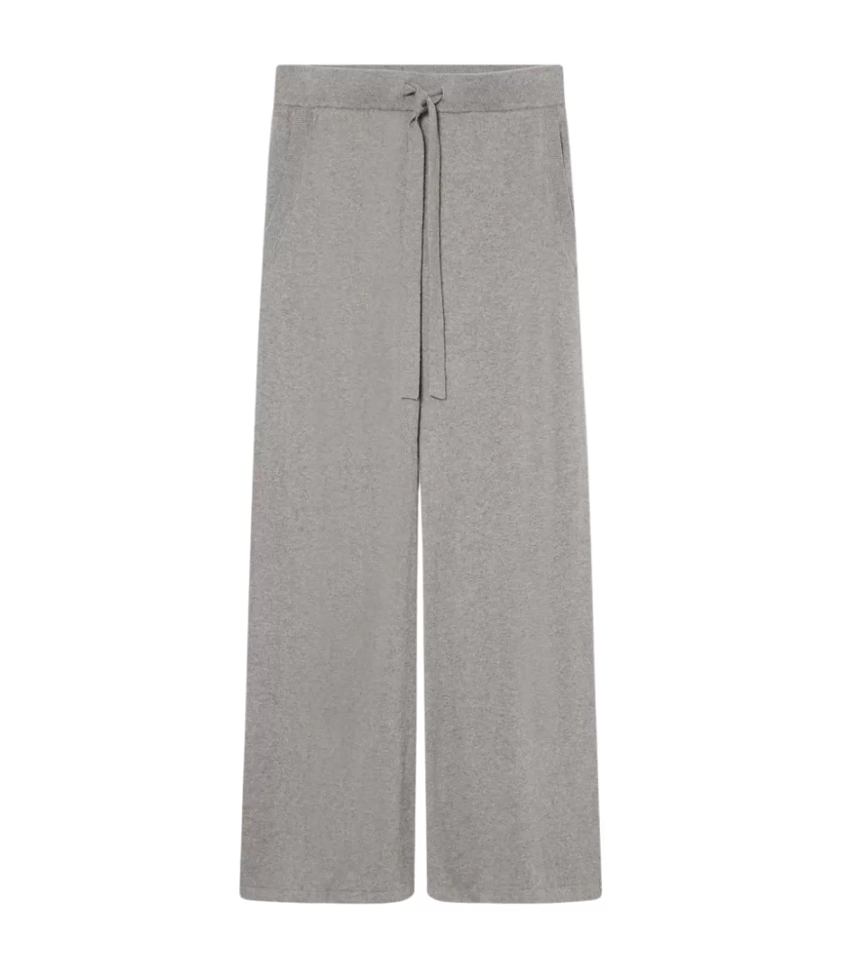 Lee Mathews Cotton Cashmere Wide Leg Pant in Uniform Best Sale