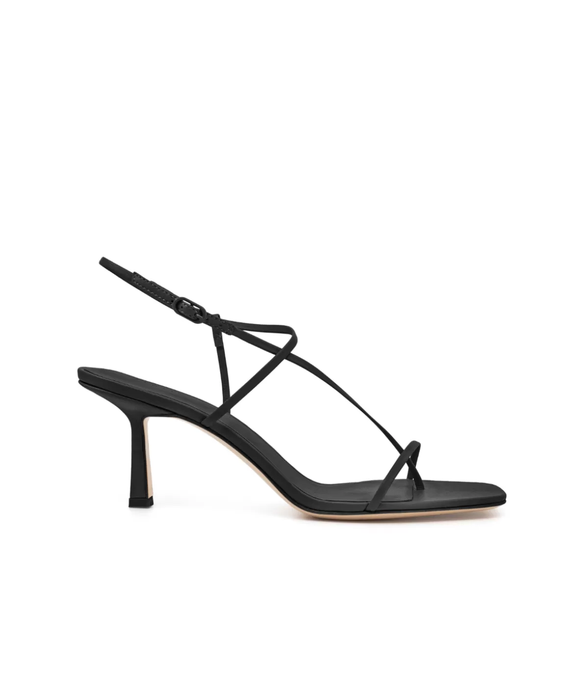 Studio Amelia Cross Front Heel in Black New