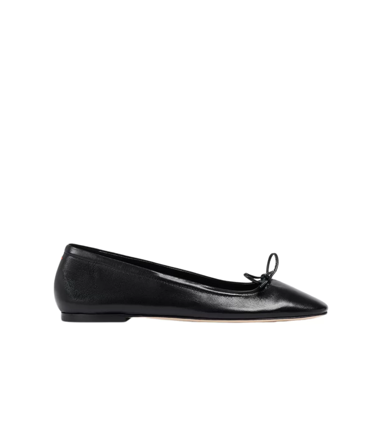 Aeyde Delfina Leather Ballet Flat in Black Best