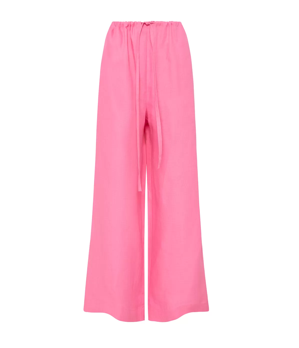 Bondi Born Delphi Organic Linen Drawstring Pant in Rose Shop