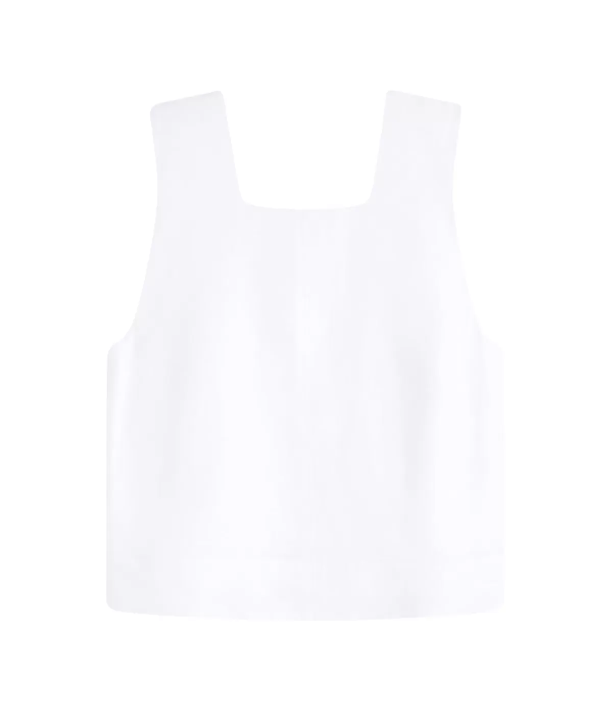 Bondi Born Delphi Square Neck Bodice in White Shop