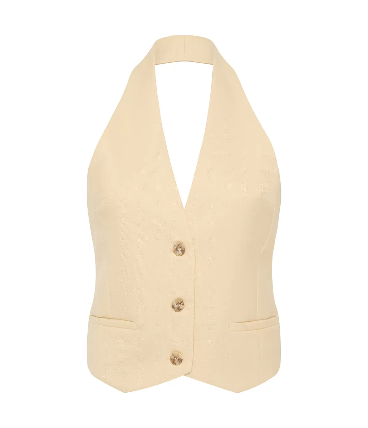 Esse Studios Delphi Waistcoat in Butter Flash Sale