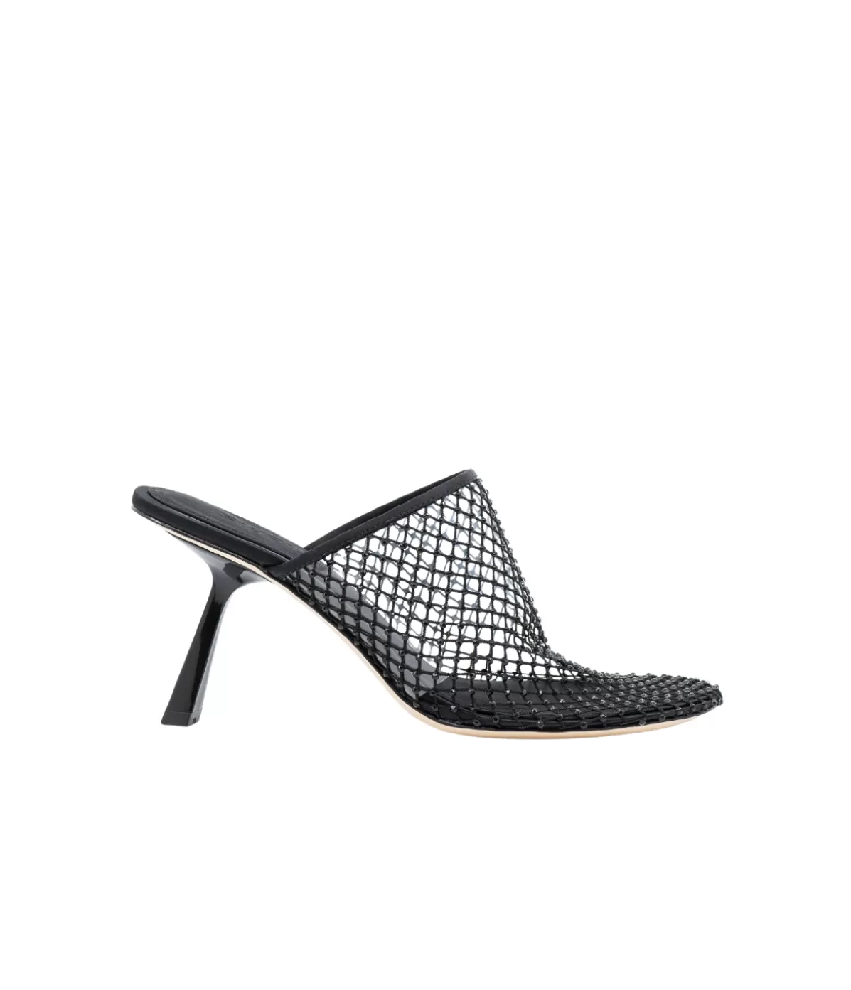 Studio Amelia Dolly Mesh Mule in Black Cheap