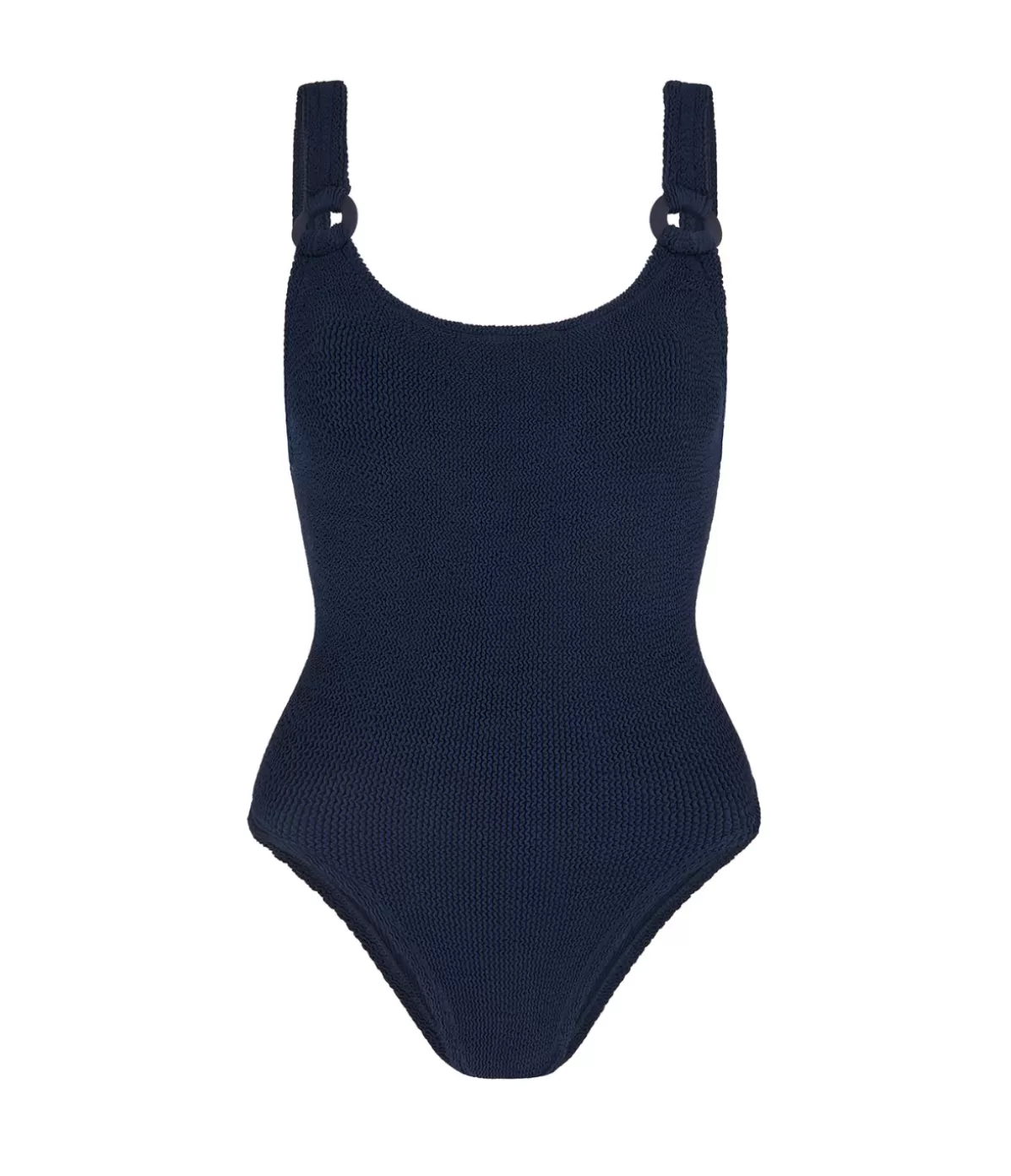 Hunza G Domino Swimsuit in Navy Fashion