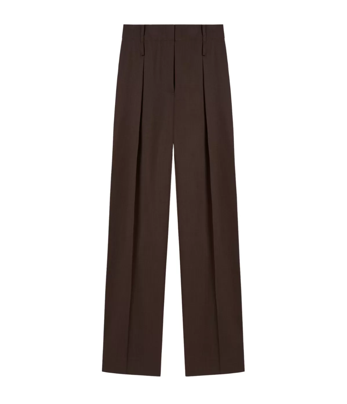 A.Emery Draper Tailored Pant in Chocolate Flash Sale