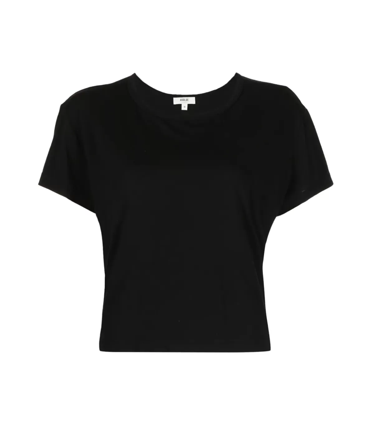 Agolde Drew Jersey Tee in Black Clearance