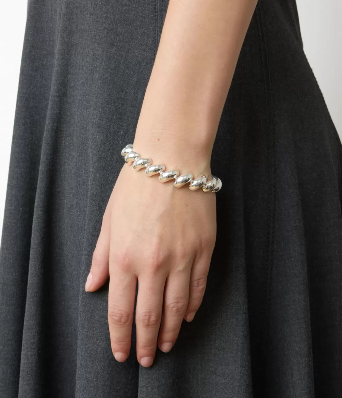 Lie Studio Edith Bracelet in Silver Best Sale