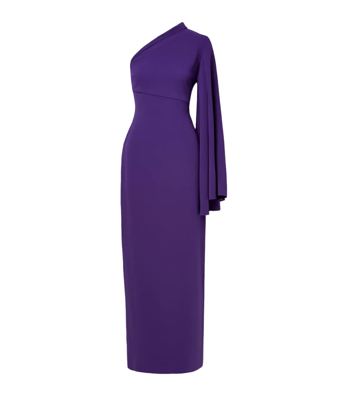 Solace London Elisa Woven Crepe Maxi Dress in Amethyst Shop