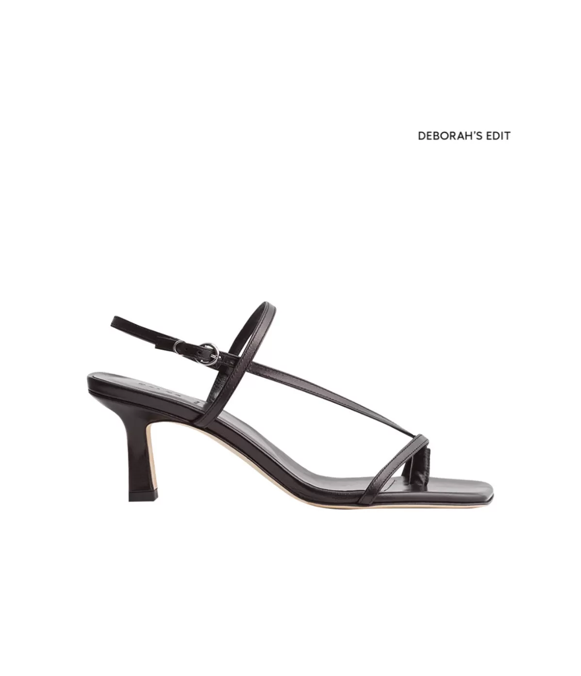 Aeyde Elise Nappa Heel in Black Outlet