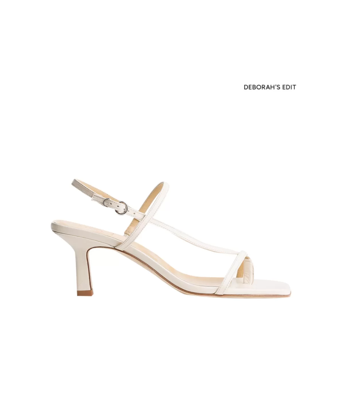 Aeyde Elise Nappa Heel in Creamy Online