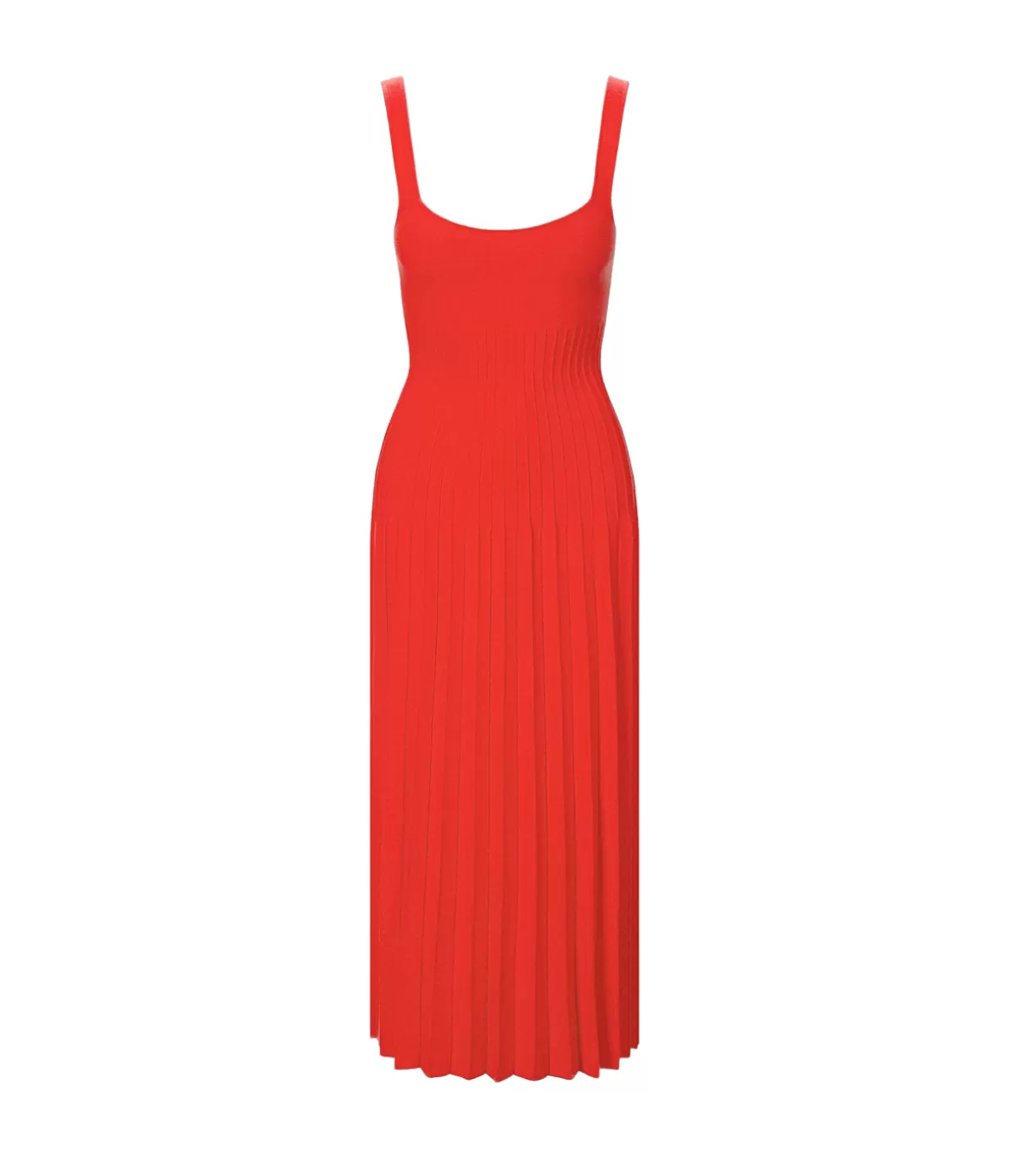 Staud Ellison Dress in Red Rose Clearance