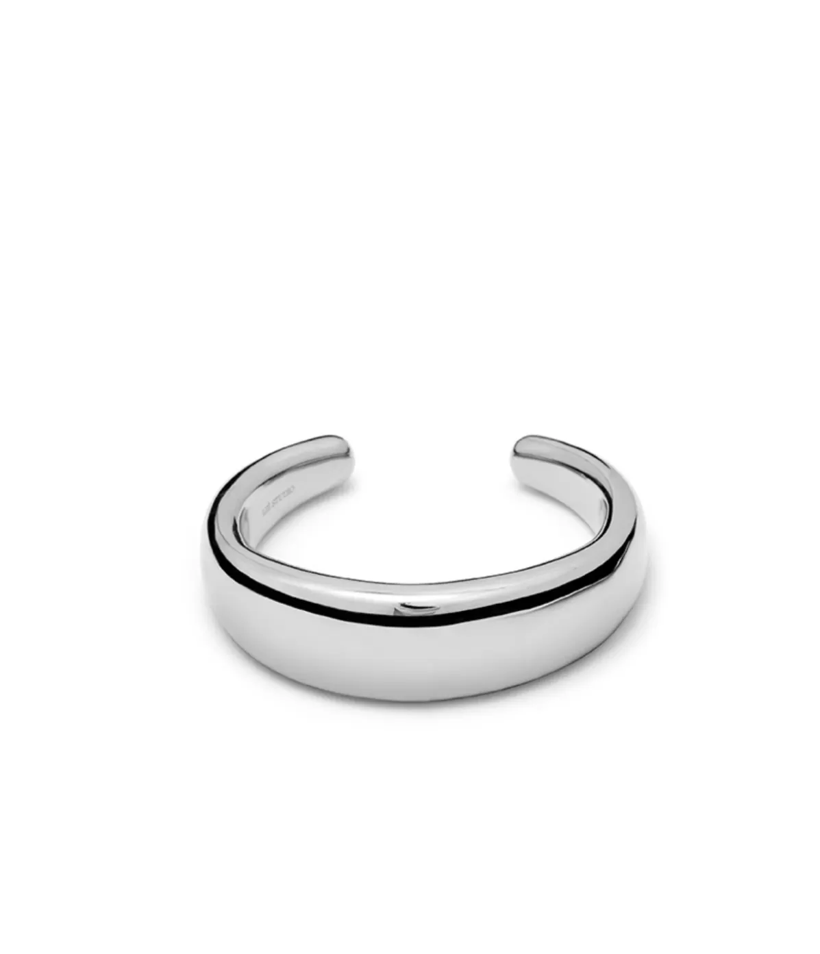 Lie Studio Emma Bangle in Silver Hot