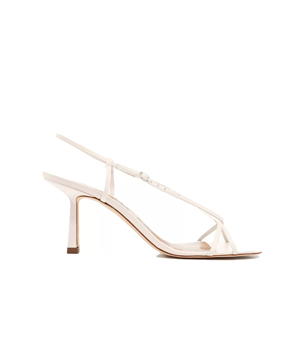 Studio Amelia Entwined Strappy Heel in Stone Sale